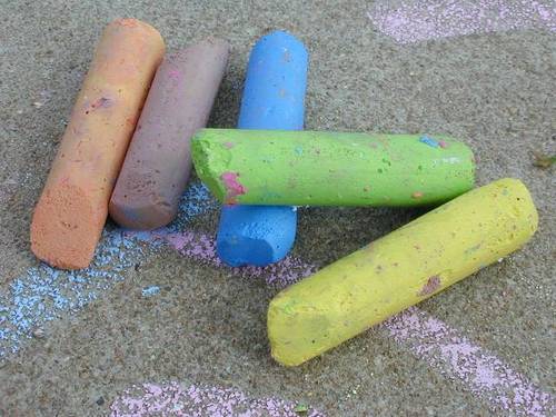 sidewalk chalk